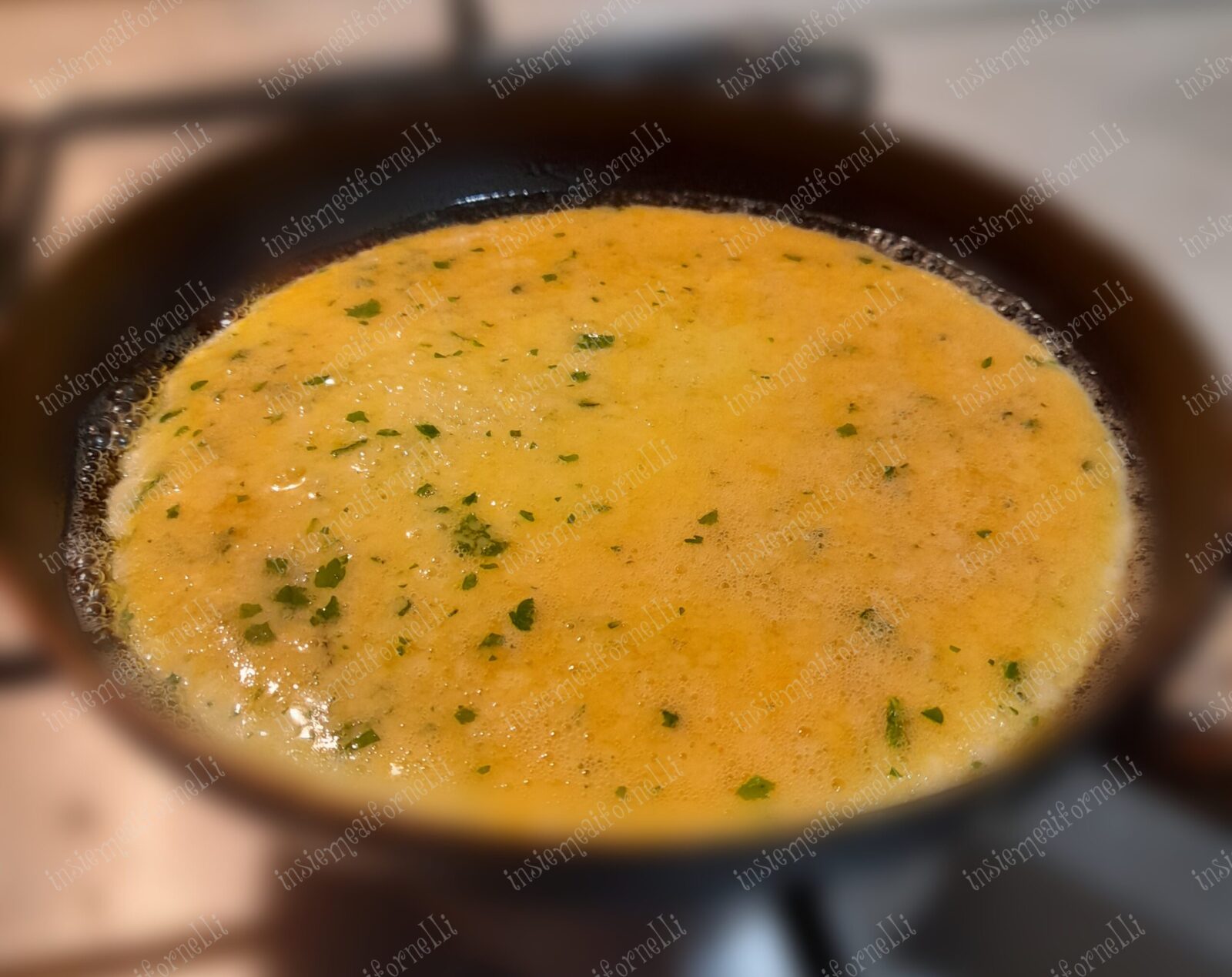 frittata in padella