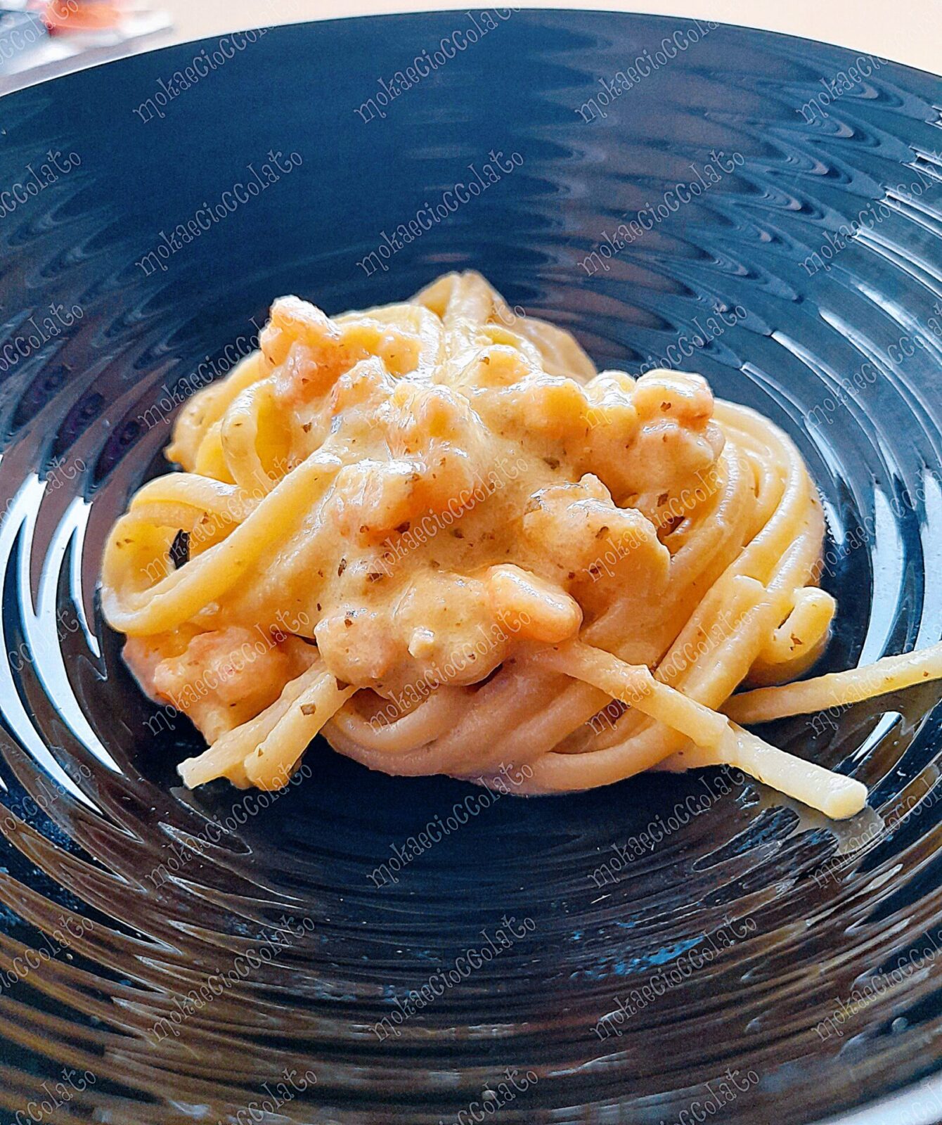 Al momento stai visualizzando Carbonara Verde Di Gamberetti – Di Casa Mia