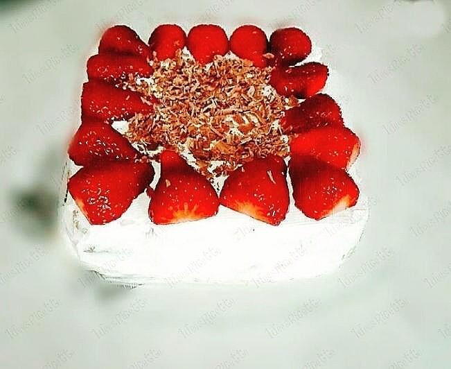 Tortamisú Con Fragole 